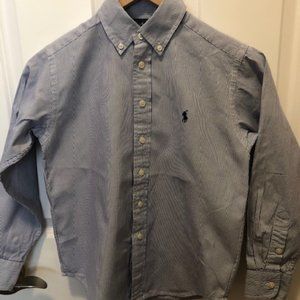 Ralph Lauren Polo Boys Button Down Shirt Size S/8
